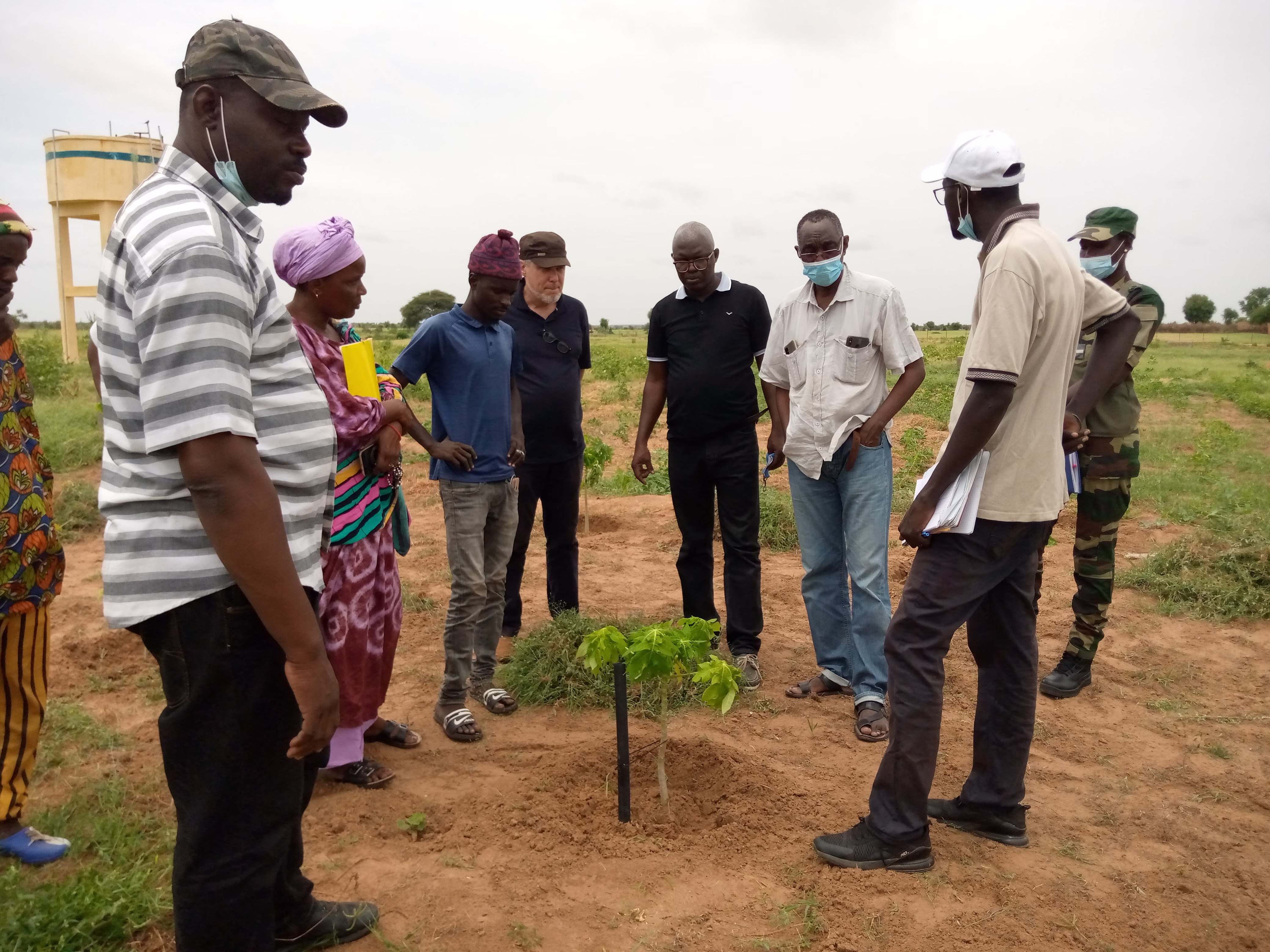 Groupe en cours de formation